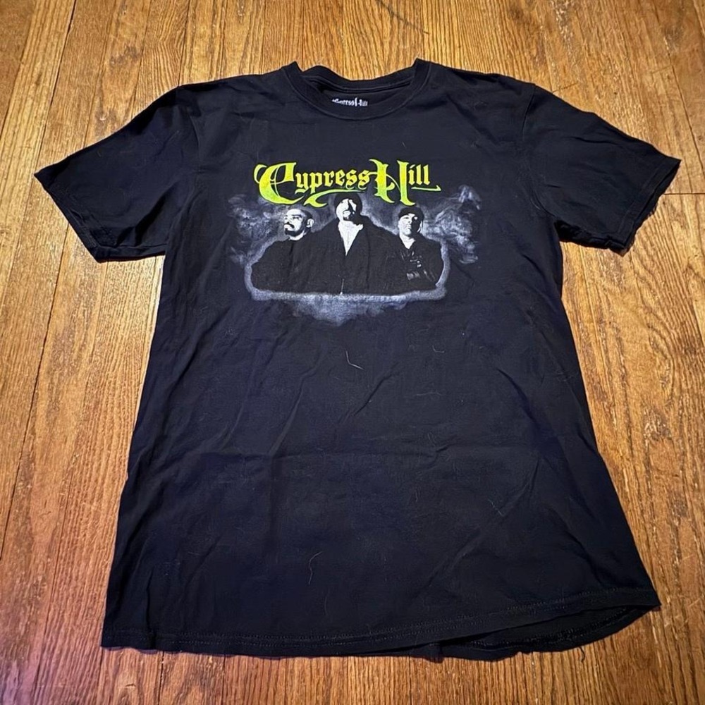 Cypress Hill‎ T-Shirt L Large Black 2021 Licensed Hip Hop Rap Tee Photo B-Real